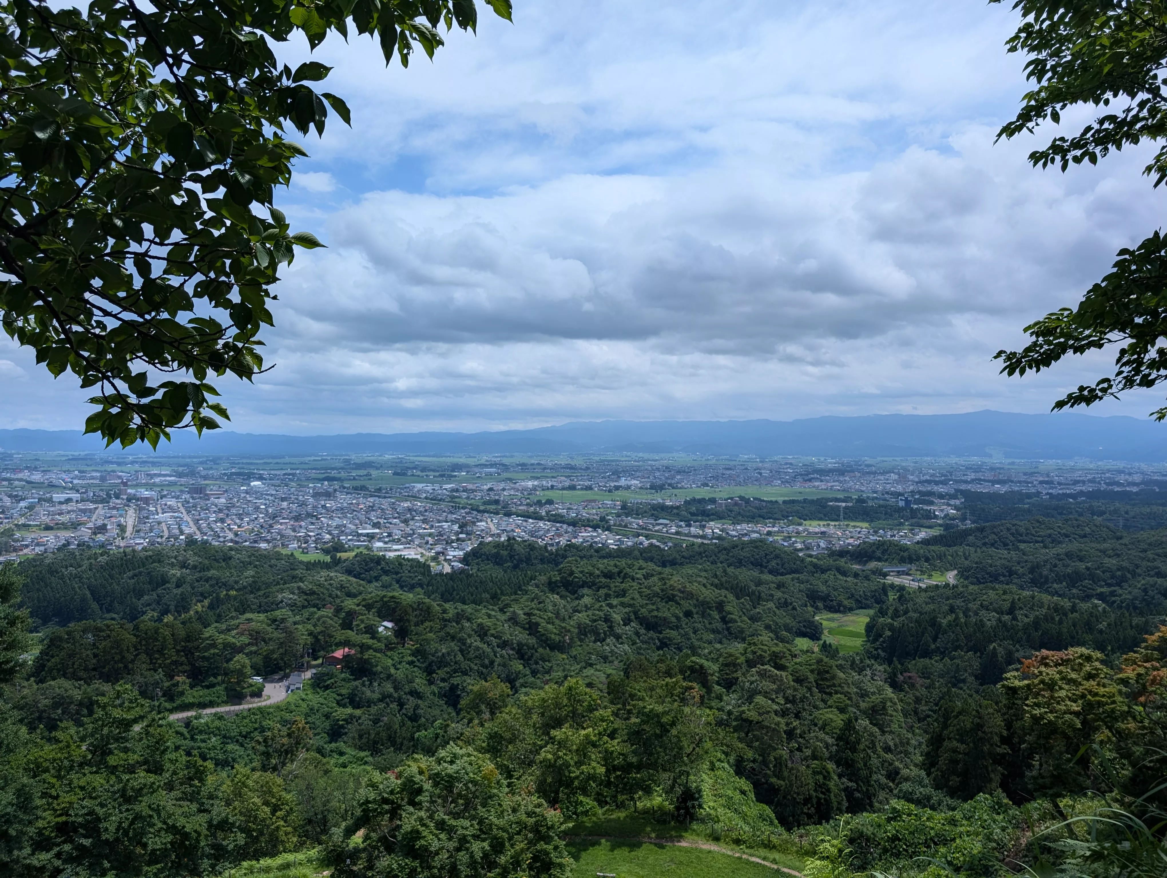 山頂からの眺め