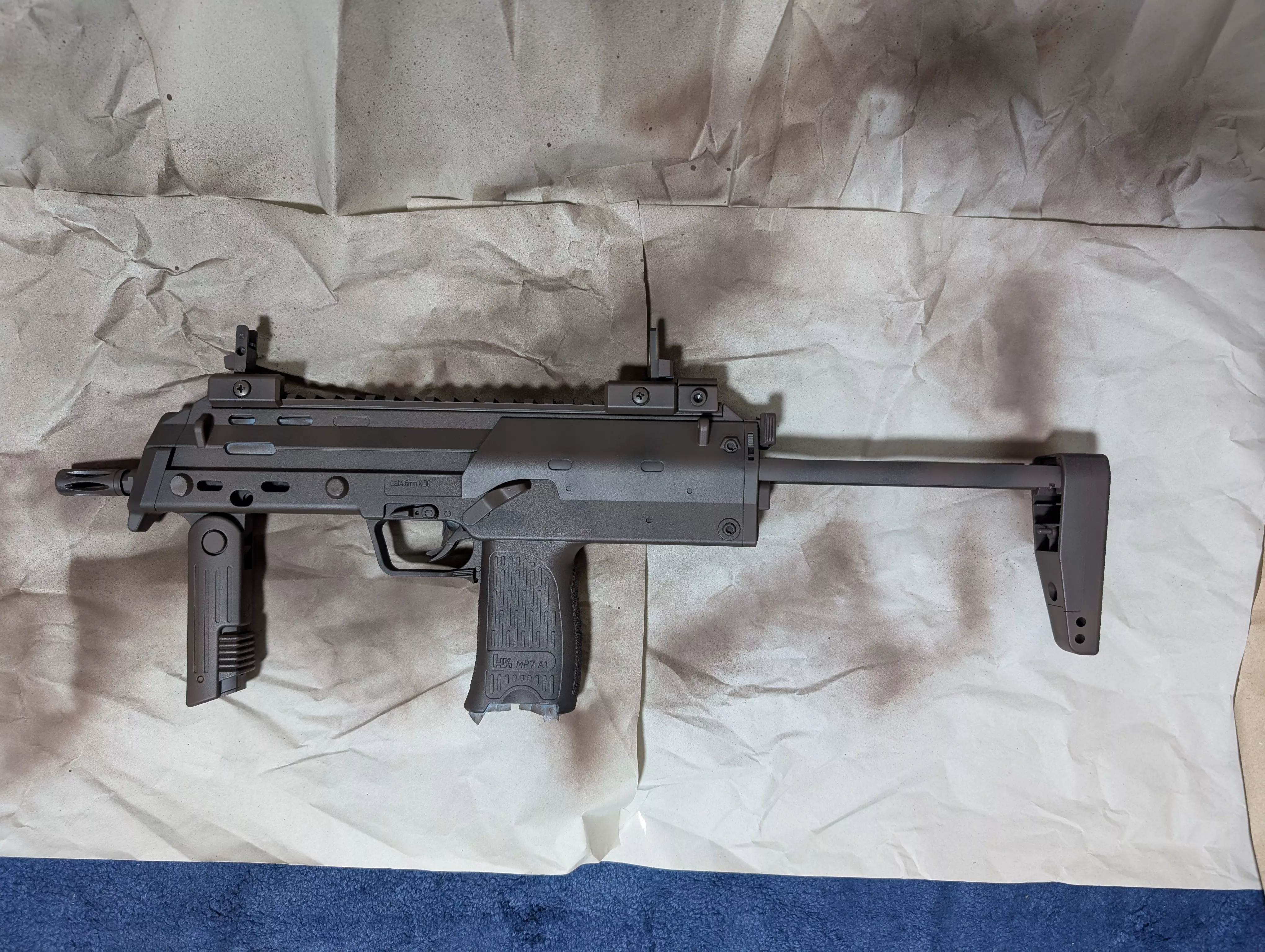 サーフェイサー吹いた後