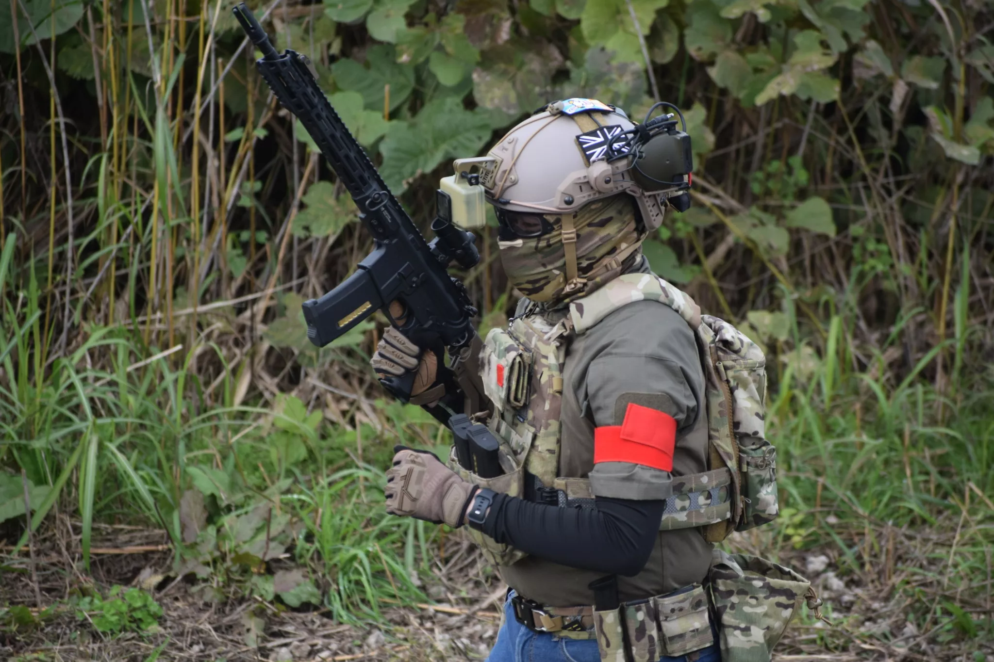 サバゲーの様子