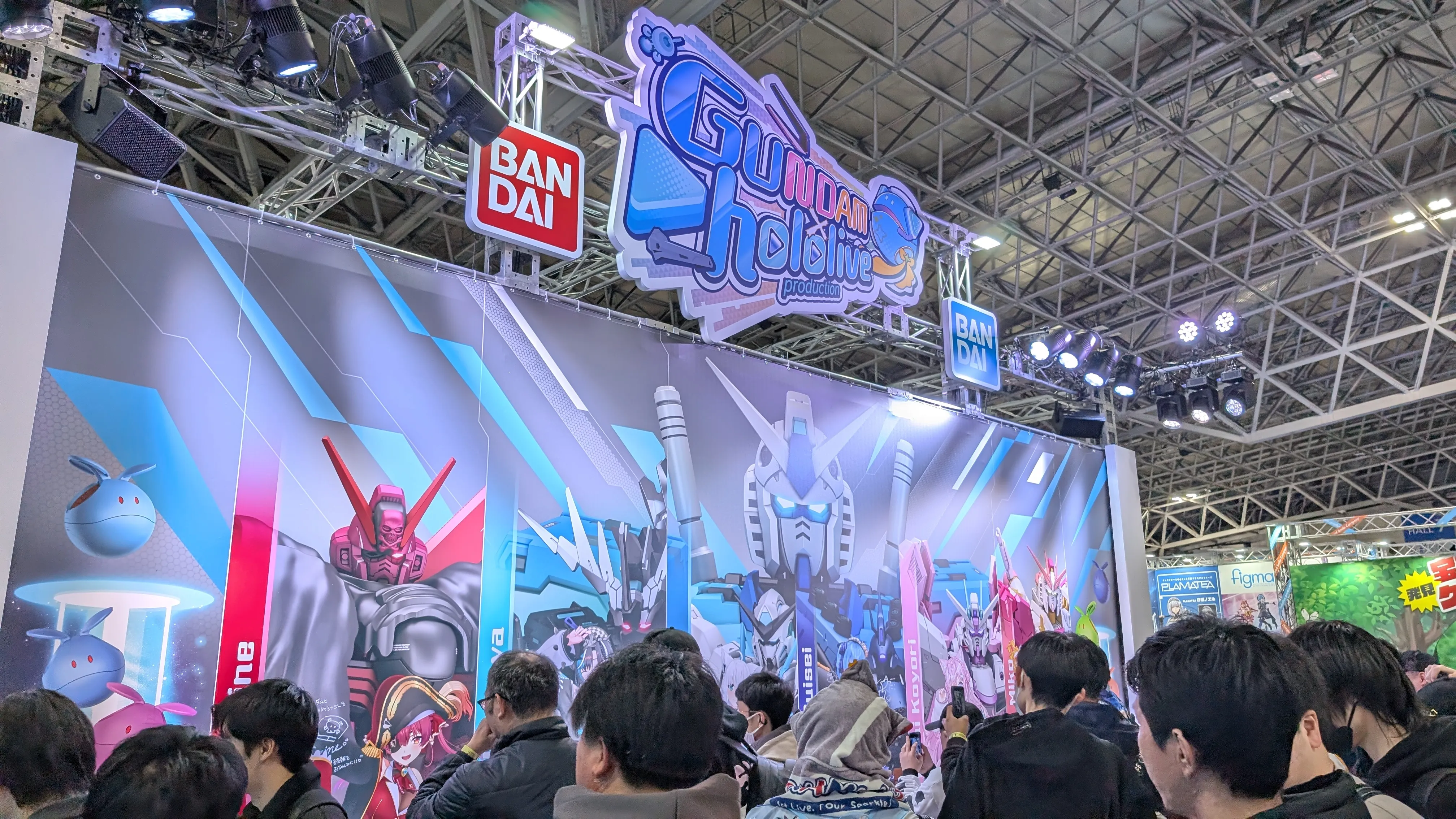 ガンダム×ホロライブ コラボブース（BAN DAI / Gundam hololive）